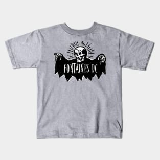 fontaines skeleton skull Kids T-Shirt